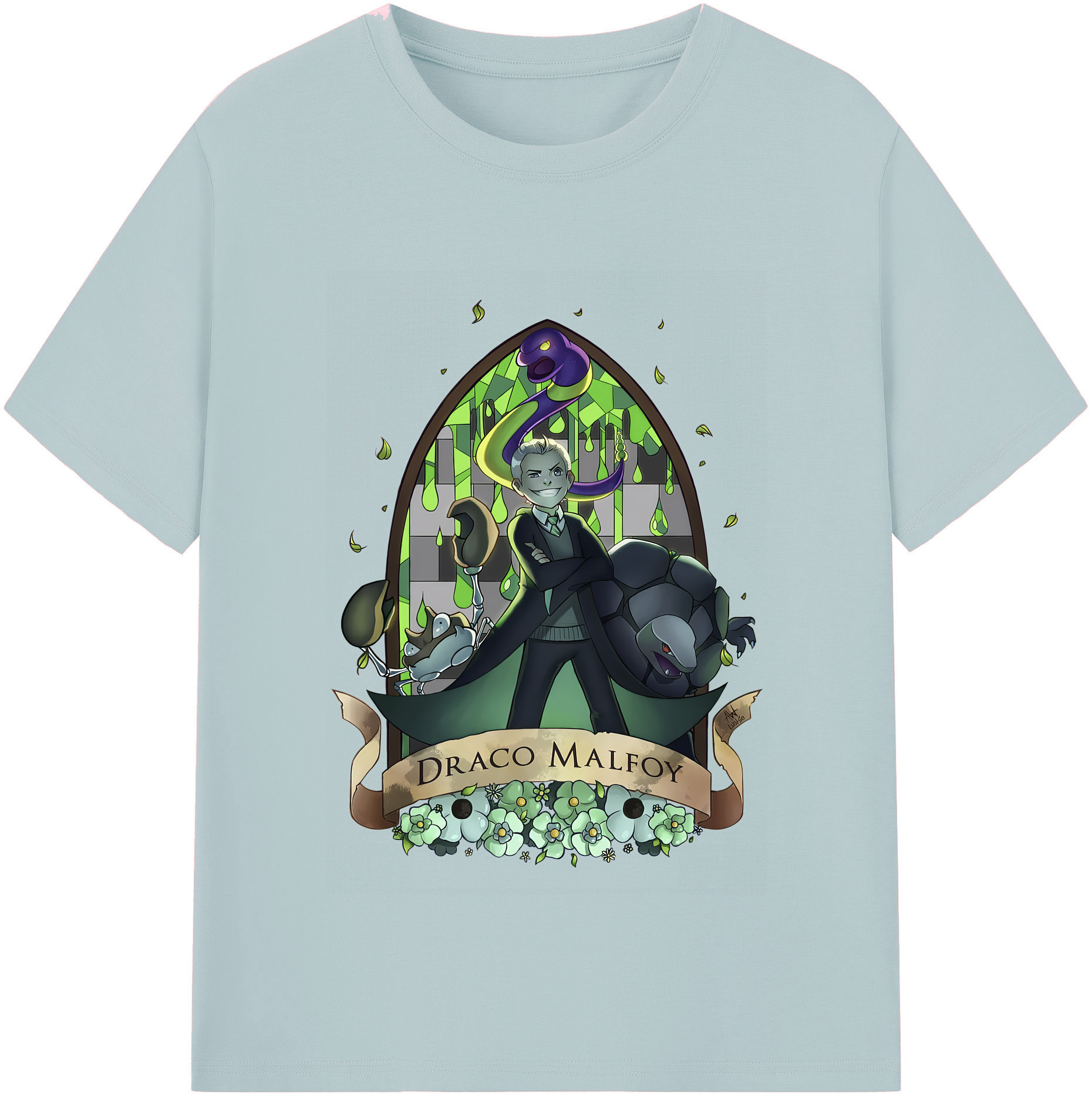（画像用） Harry Potter ハリー・ポッターシリーズ 綿100％半袖Tシャツ（フロントプリント）